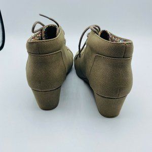 jellypop currie wedge booties